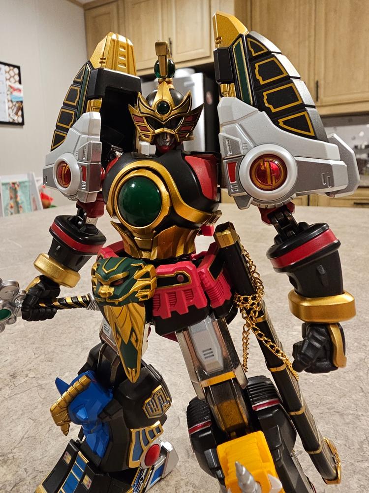 Mighty Morphin Power Rangers Metal Power Thunder Megazord Figure - Customer Photo From Daniel peel