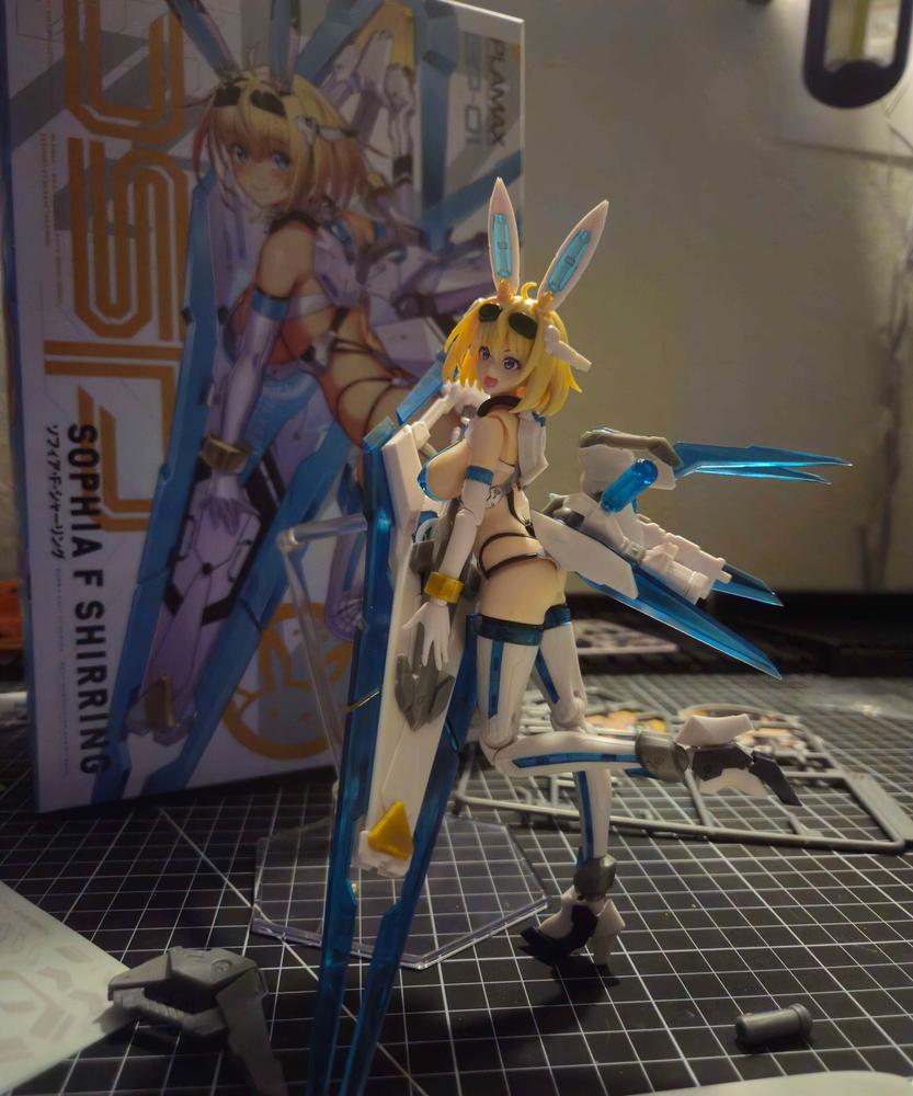 Bunny Suit Planning PLAMAX BP-01 Sophia F. Shirring Model Kit