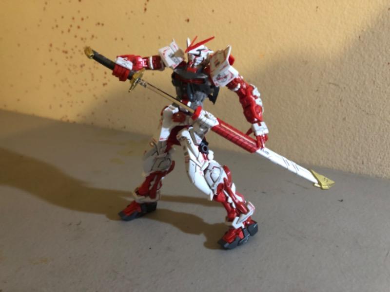 RG 1/144 #19 Gundam Astray Red Frame - Customer Photo From Ryan Hurcades