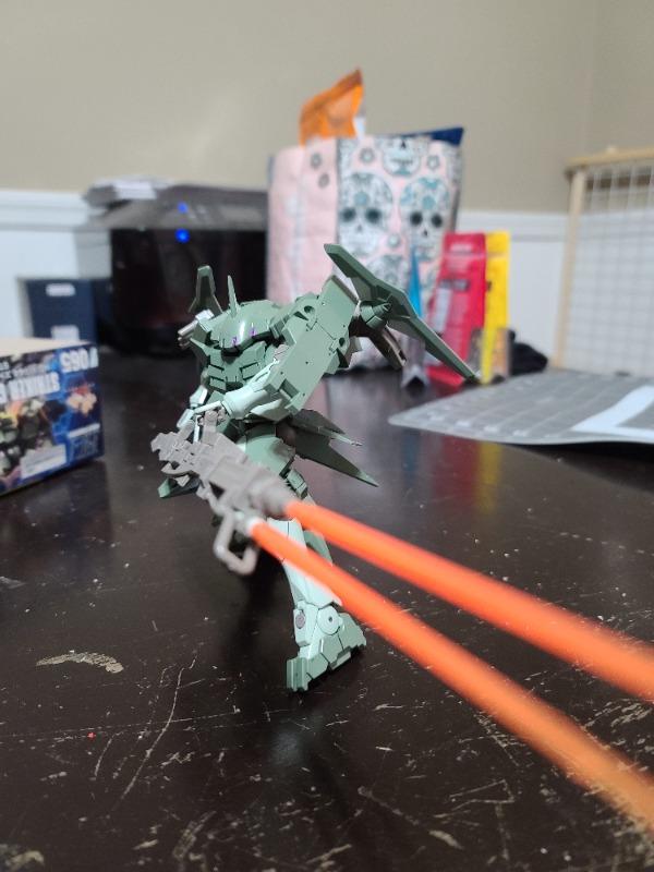 Striker GN-X "Build Fighters", Bandai HGBF 1/144 - Customer Photo From David Henriquez