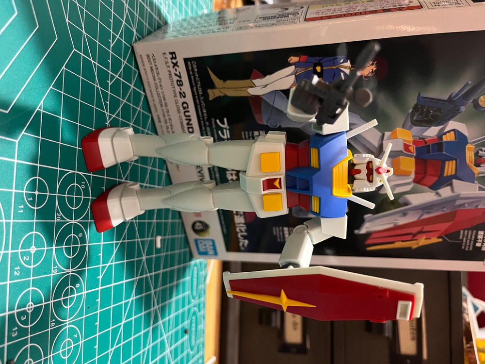 Mobile Suit Gundam Best Mecha Collection RX-78-2 Gundam (Revival Ver.) 1/144 Scale Model Kit - Customer Photo From Liam Wickes-Do