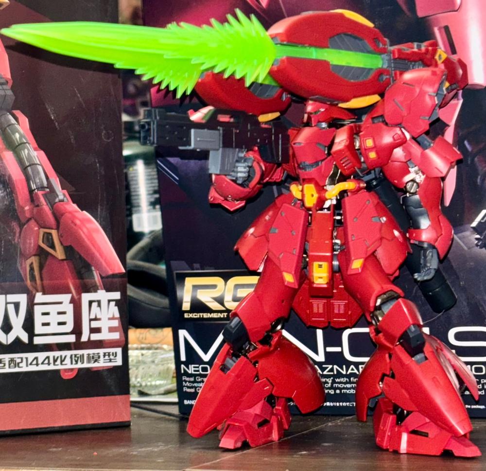 Point Factory Studio 1/144 Alloy Upgrade Kit for RG MSN-04 Sazabi