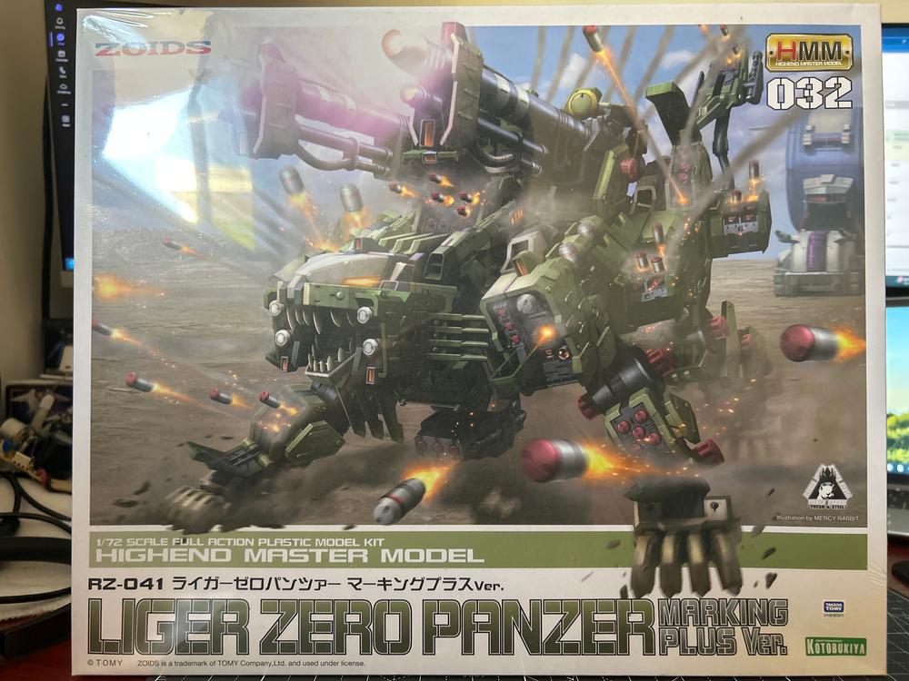 Zoids Highend Master Model RZ-041 Liger Zero Panzer (Marking Plus