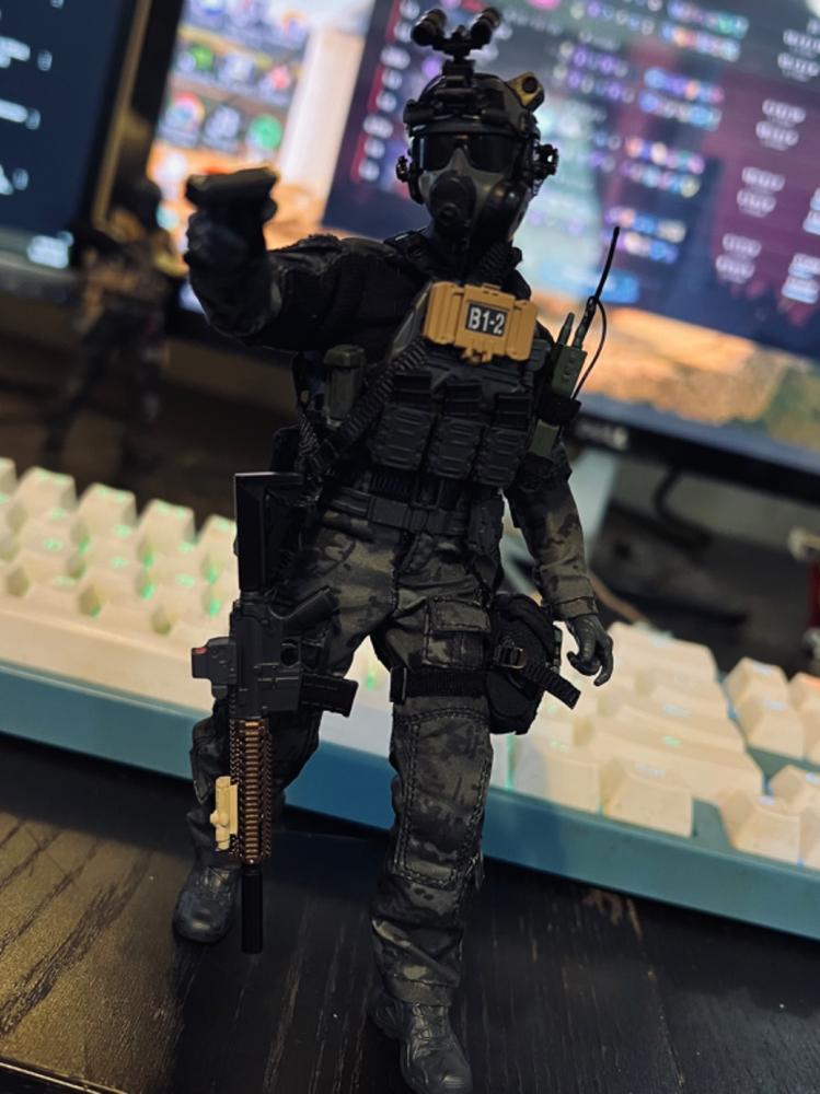 Black Ops Salvo Series Unknown Operator 1/12 Scale Figure – USA