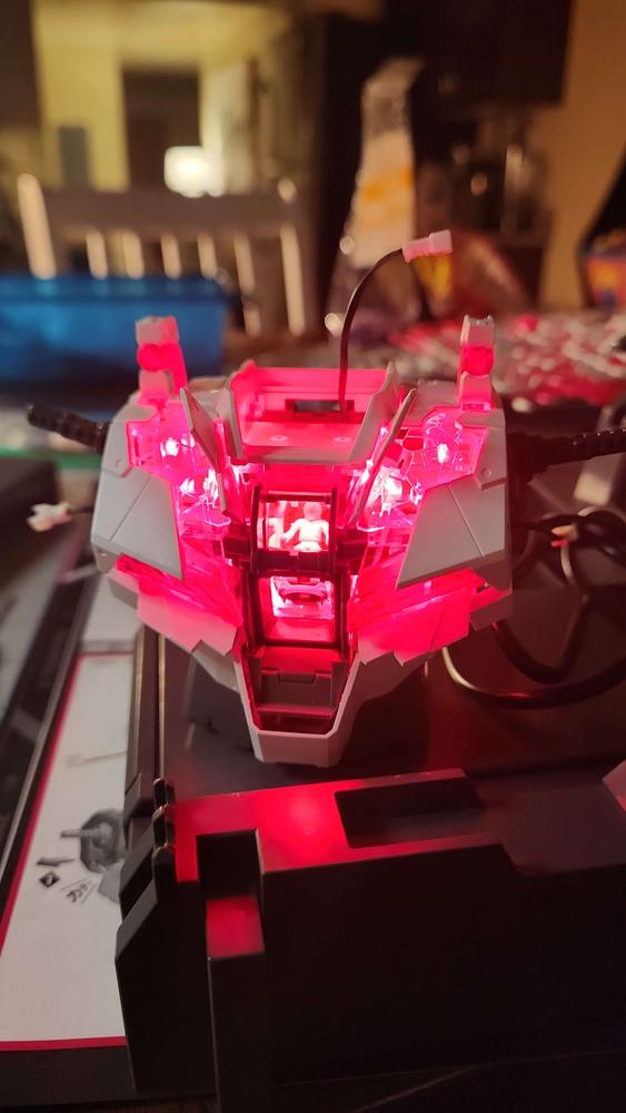 PG 1/60 RX-0 Unicorn Gundam (Prototype Full Psycho-Frame) - Customer Photo From Noah