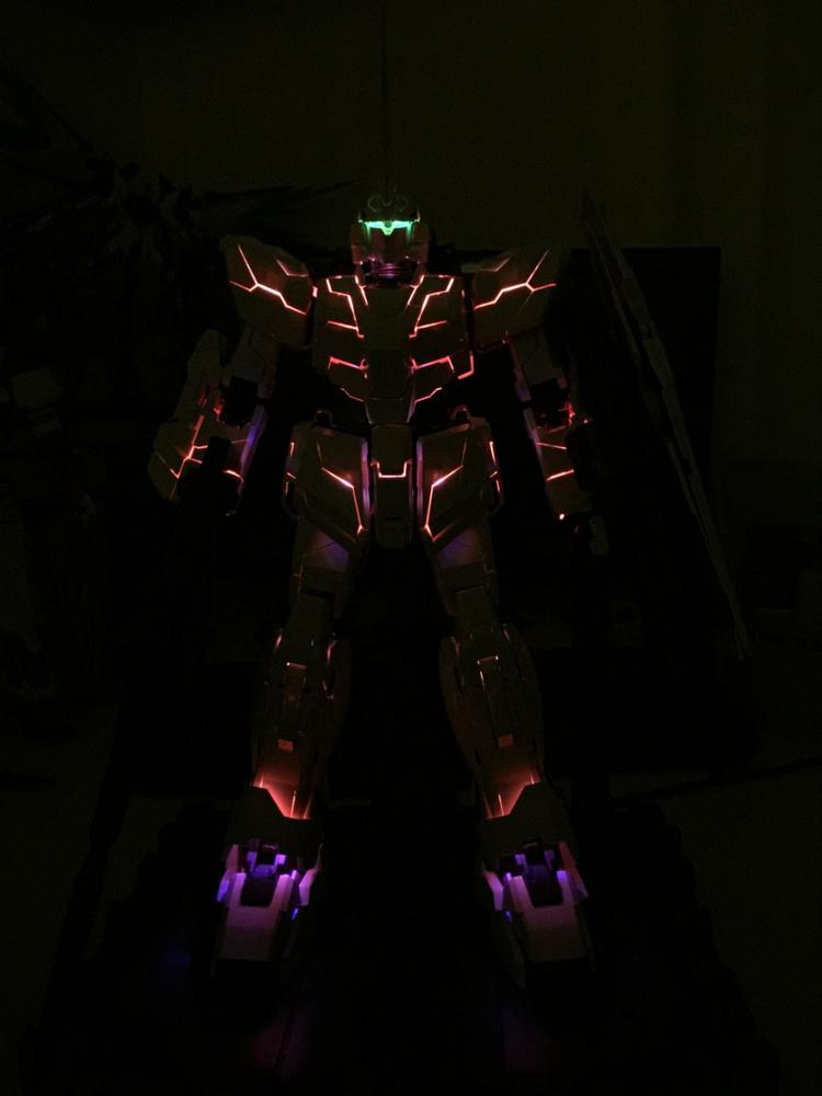 PG RX-0 Unicorn Gundam Model Kit (1/60 Scale) - Customer Photo From Eddie