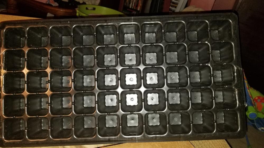 50 Cell Seed Planting Trays - Customer Photo From jonathan stachowicz
