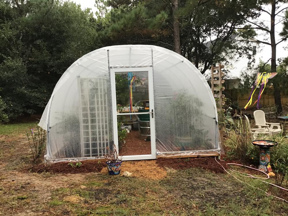Greenhouse Plastic 6 Mil Clear - Customer Photo From adam p