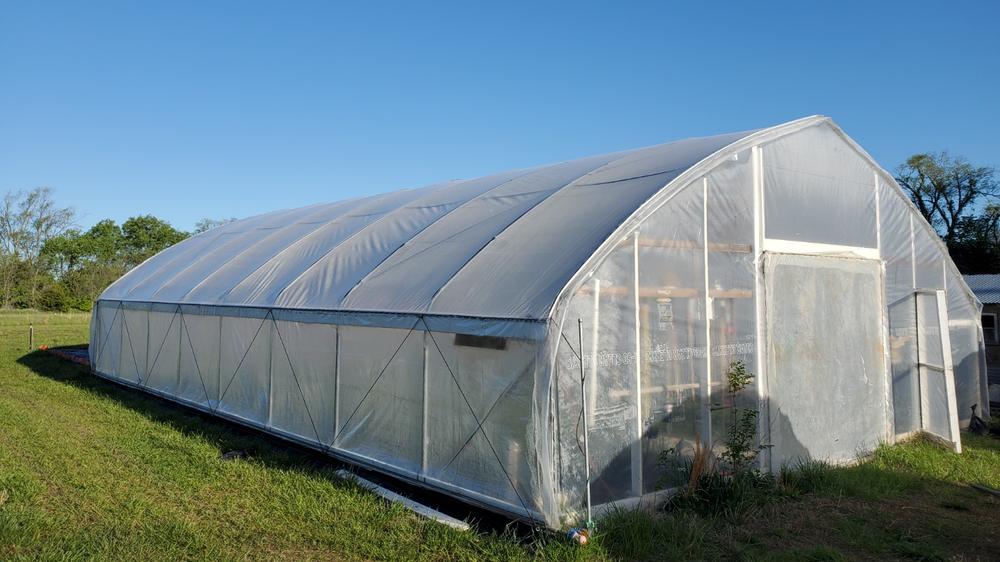 Greenhouse Plastic 6 Mil Clear - Customer Photo From Keith Arkenberg