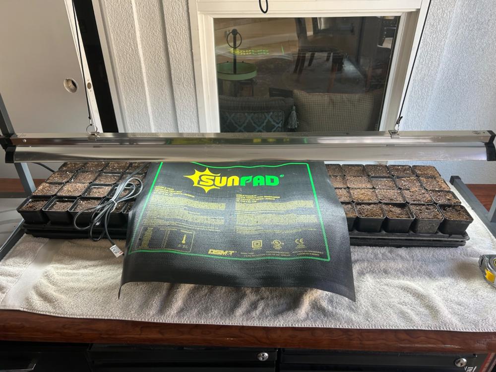 Seed Starting Heat Mat - Customer Photo From Terri Fox
