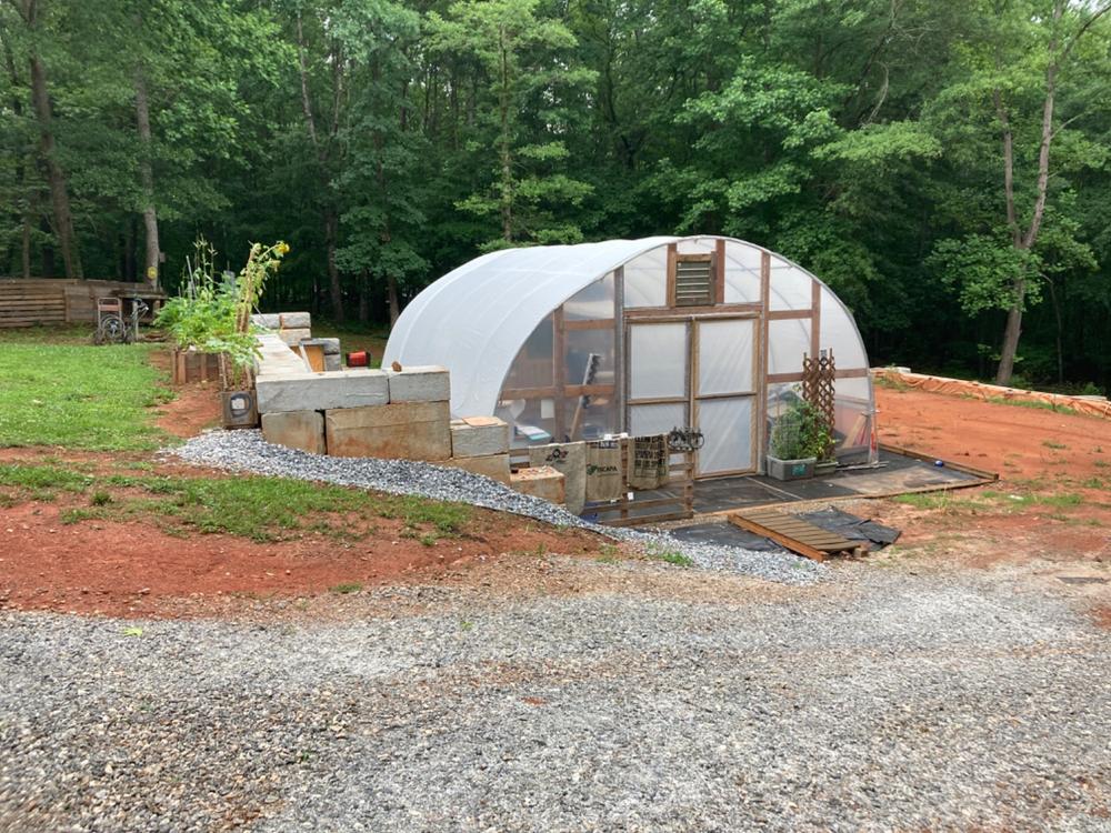 Greenhouse Shade Cloth - 50% White - Customer Photo From Anonymous
