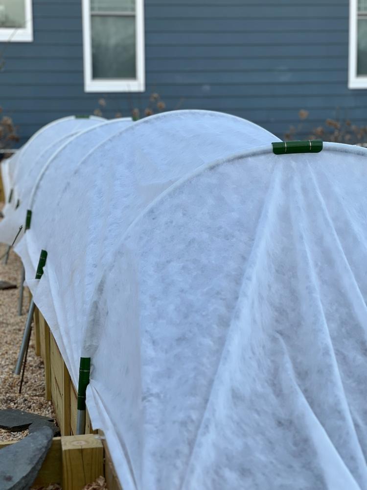 Greenhouse Snap On Clamps and Clips - Customer Photo From elizabeth seliga