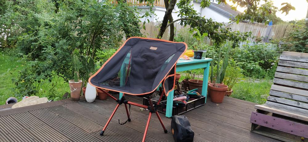 YIZI-GO : Compact Portable Camping Chair with Fixed Height - Customer Photo From Dave