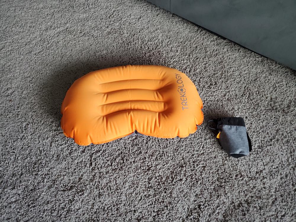 Aluft 1.0 : Inflatable Pillow for Camping - Customer Photo From Kelsey Marcks