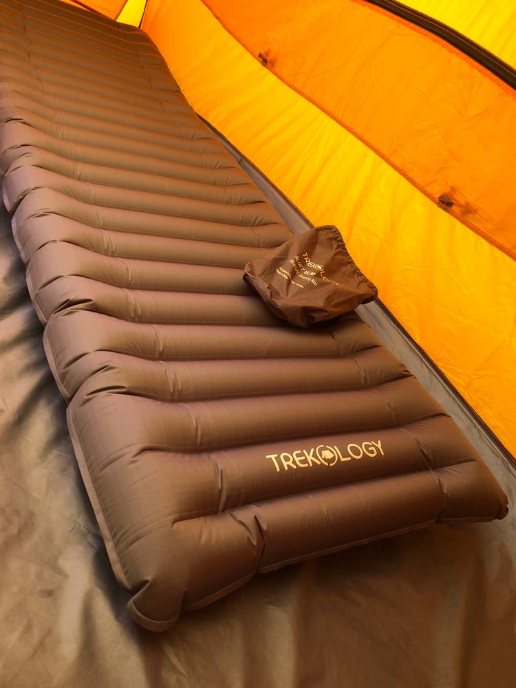 UL80 : Inflatable Sleeping Pad for Camping - Customer Photo From Isabelle P.