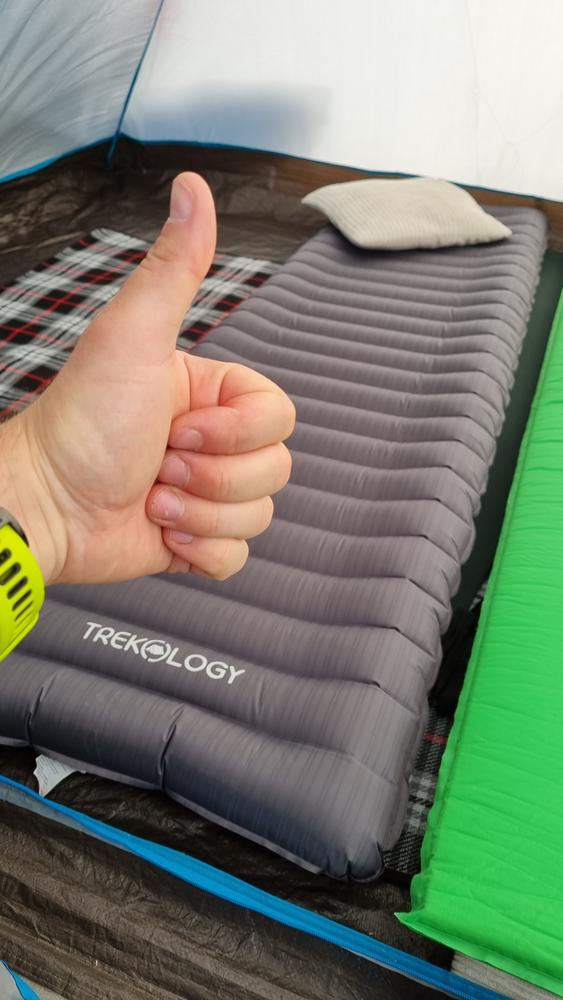 UL80 : Inflatable Sleeping Pad for Camping - Customer Photo From Greg