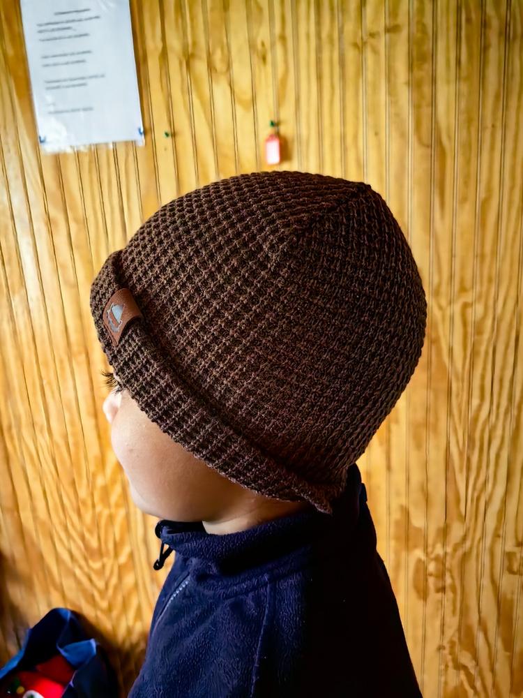 Gorro Waffle Eco Fablir Beanie Kids - Customer Photo From Alejandro Machuca Montecinos