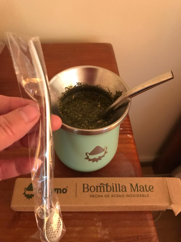 Bombilla Mate Acero Inoxidable - Customer Photo From Viviana 