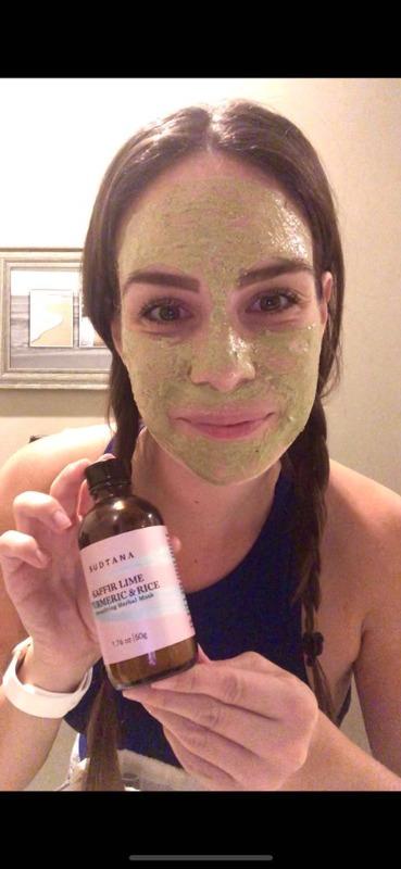SUDTANA Detoxifying Herbal Mask & Wildcrafted Botanical Mist Set - Customer Photo From Brittany LaBotz