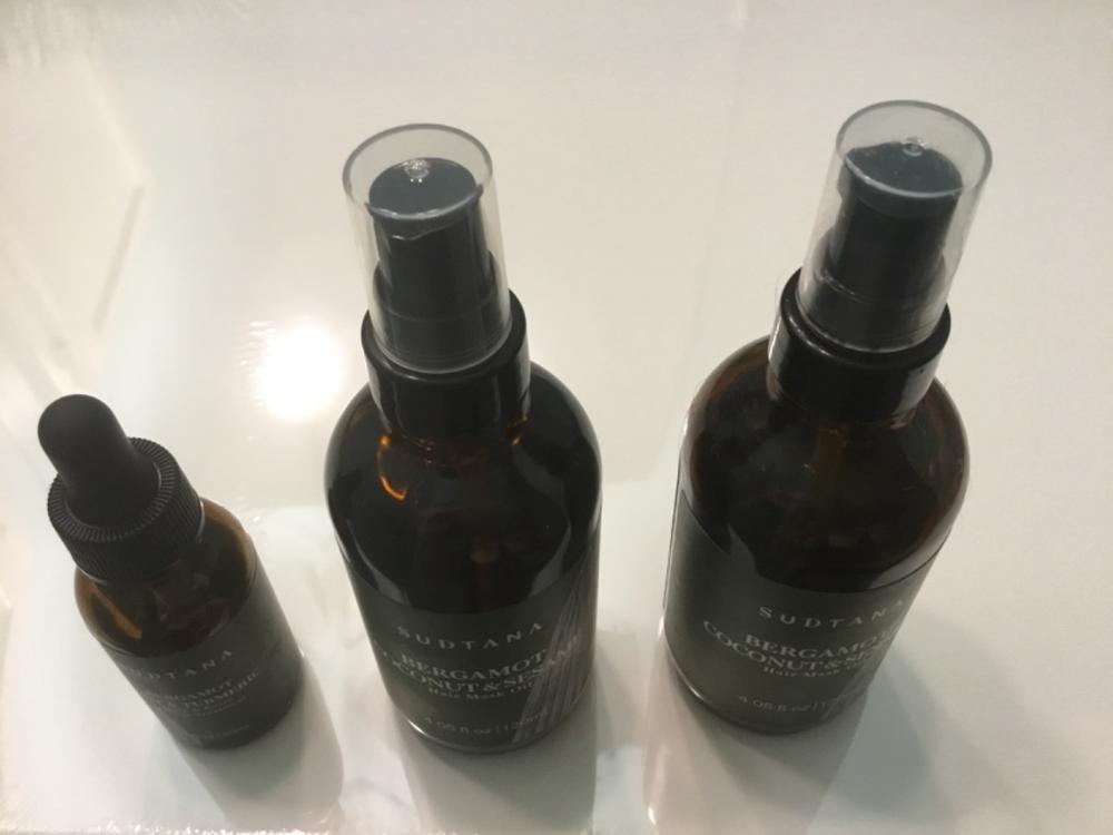 Bergamot Coconut & Sesame Nourishing Hair Mask Oil - Customer Photo From Ivy Shen