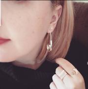 Kitty Stoykovich Designs Large Silver Swirl Earrings Review