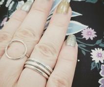 Kitty Stoykovich Designs Tire Track Ring in Silver Review