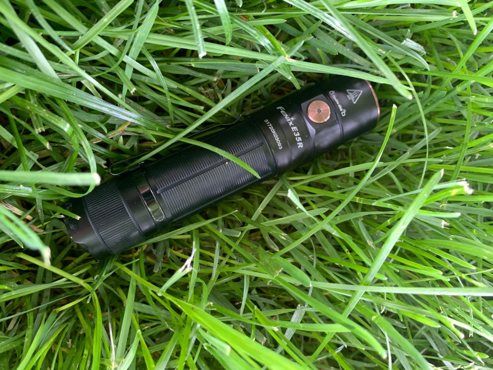 Fenix E35R Rechargeable High-Performance EDC Flashlight - Customer Photo From John Butts