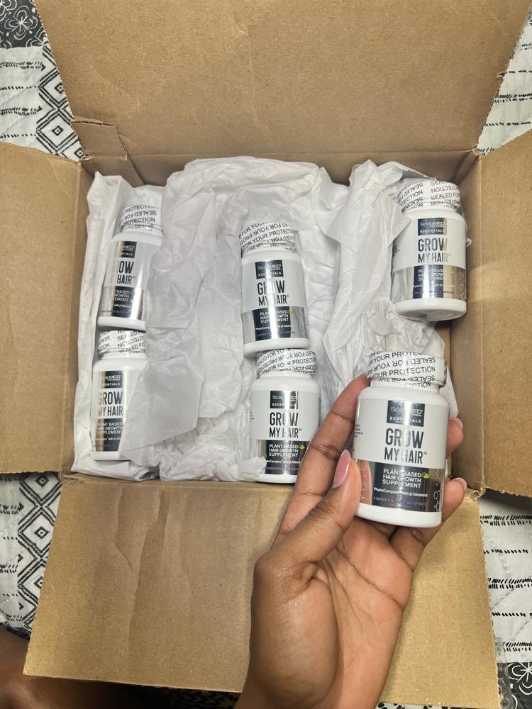 GROW MY HAIR (Hair Growth Supplement) FOR WOMEN - Customer Photo From Esther