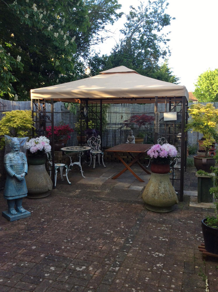 Canopy for 3m x 3m Patio Gazebo - Two Tier - Customer Photo From David Cammiss
