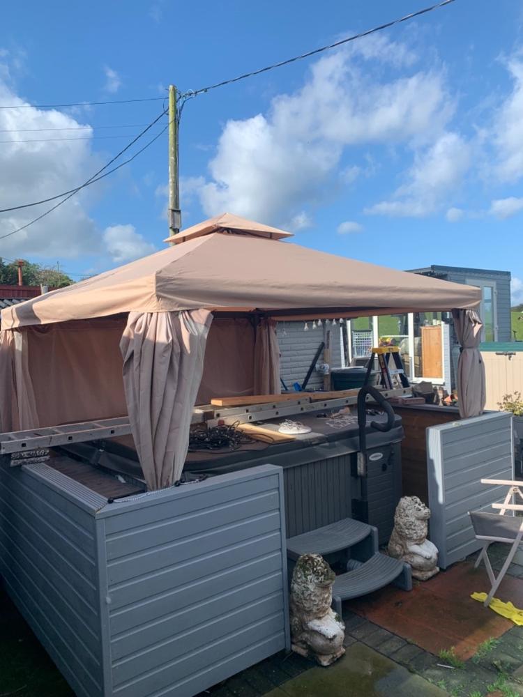 Canopy for 3m x 3m Patio Gazebo - Two Tier - Customer Photo From Shaun Price