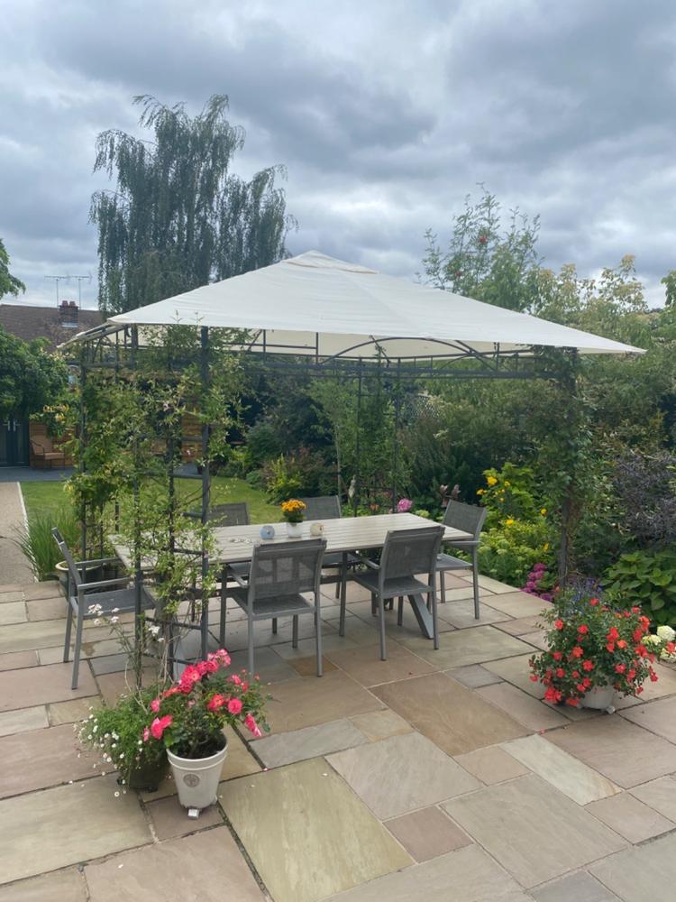Canopy for 3m x 3m Homebase Marquee Patio Gazebo - Single Tier - Customer Photo From Allan Smith