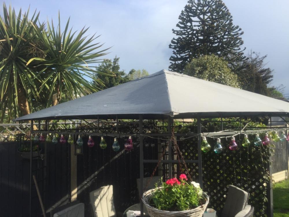 Canopy for 3m x 3m Homebase Marquee Patio Gazebo - Single Tier - Customer Photo From Steve Cardy