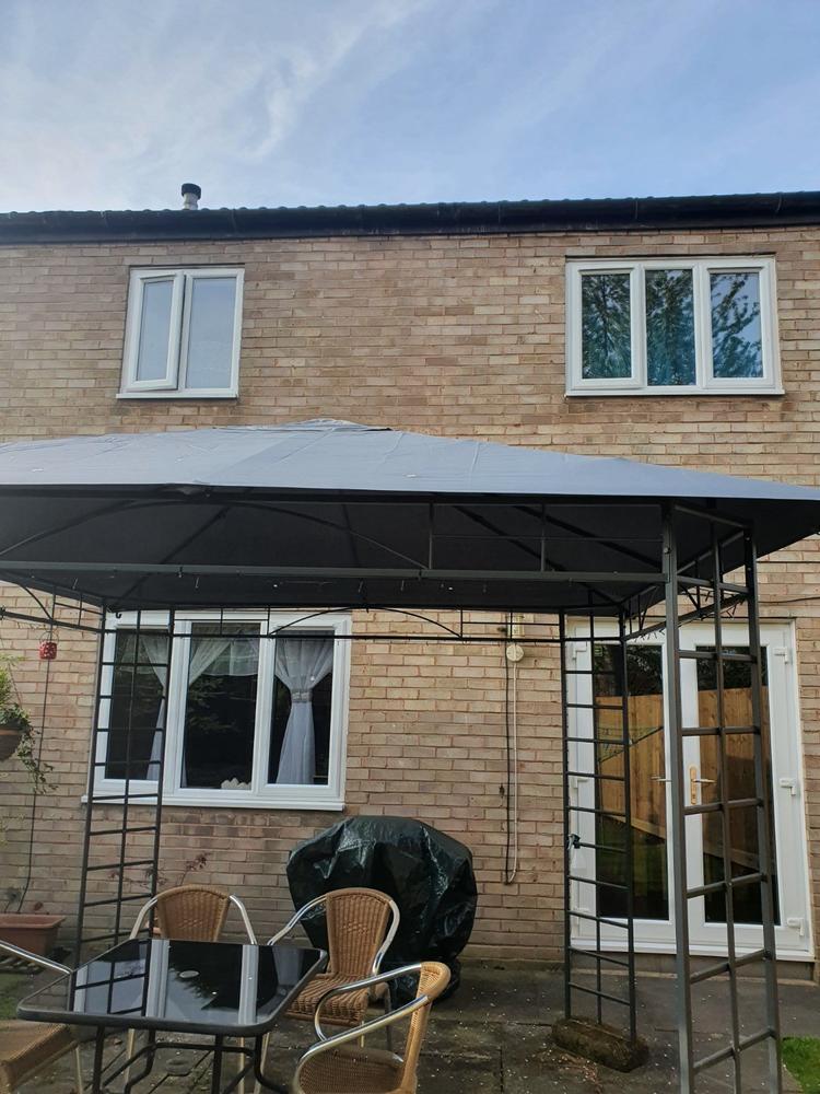 Canopy for 3m x 3m Patio Gazebo - Single Tier - Customer Photo From Daniel Jadczyszyn