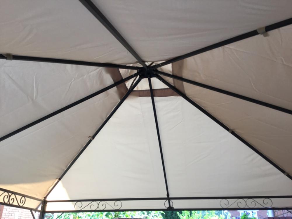 Canopy for 3m x 3m Patio Gazebo - Single Tier - Customer Photo From Carol Western