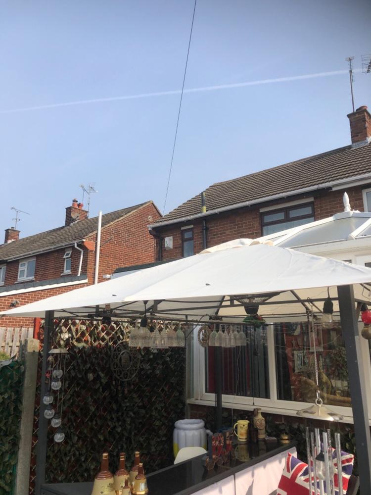 Canopy for 2.4m x 2.4m The Range Bar Patio Gazebo Single Tier