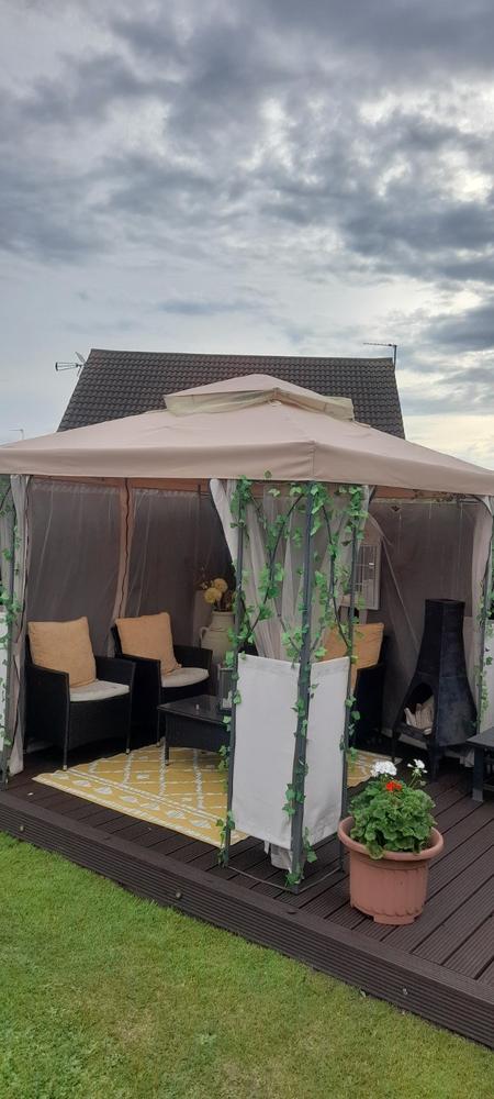 Canopy for 2.5m x 2.5m B&M Original Gazebo Company Patio Gazebo - Two Tier - Customer Photo From Adam Watson