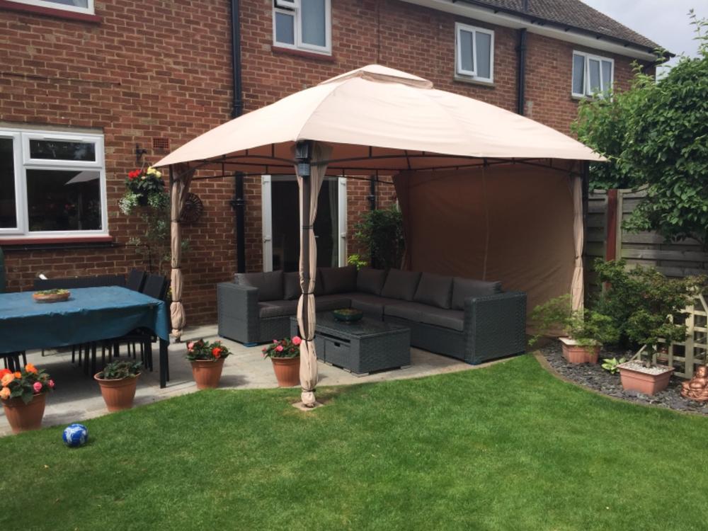 Canopy for 3m x 3.6m Patio Gazebo - Two Tier - Customer Photo From June Masters