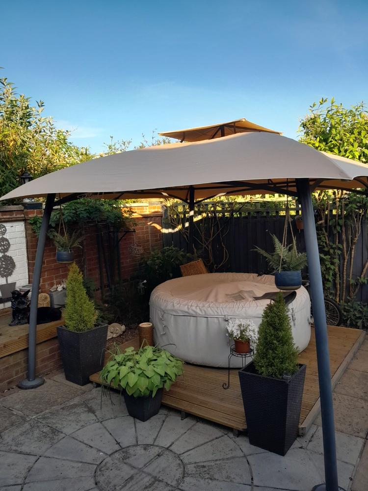 Canopy for 3m x 3m The Range Patio Gazebo - Two Tier - Customer Photo From Dennis Connop