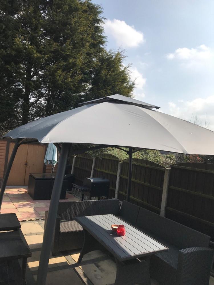 Canopy for 3m x 3m Patio Gazebo - Two Tier - Customer Photo From Anonymous
