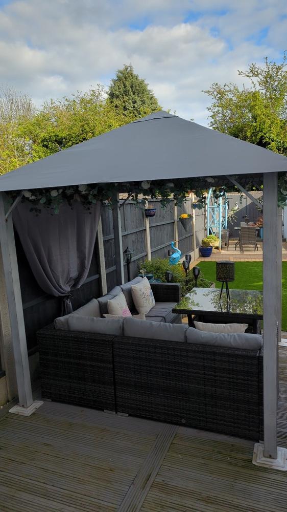Canopy for 2.5m x 2.5m Glendale Patio Gazebo - Single Tier - Customer Photo From Anonymous