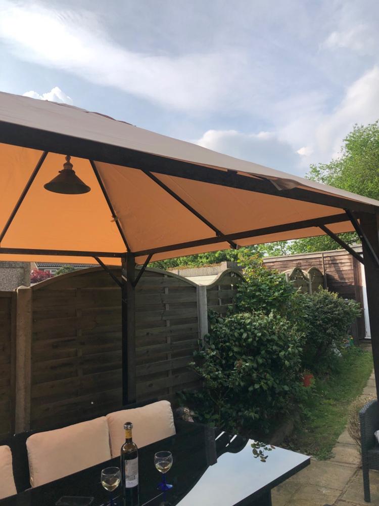 Canopy for 2.5m x 2.5m Glendale Patio Gazebo - Single Tier - Customer Photo From Anonymous