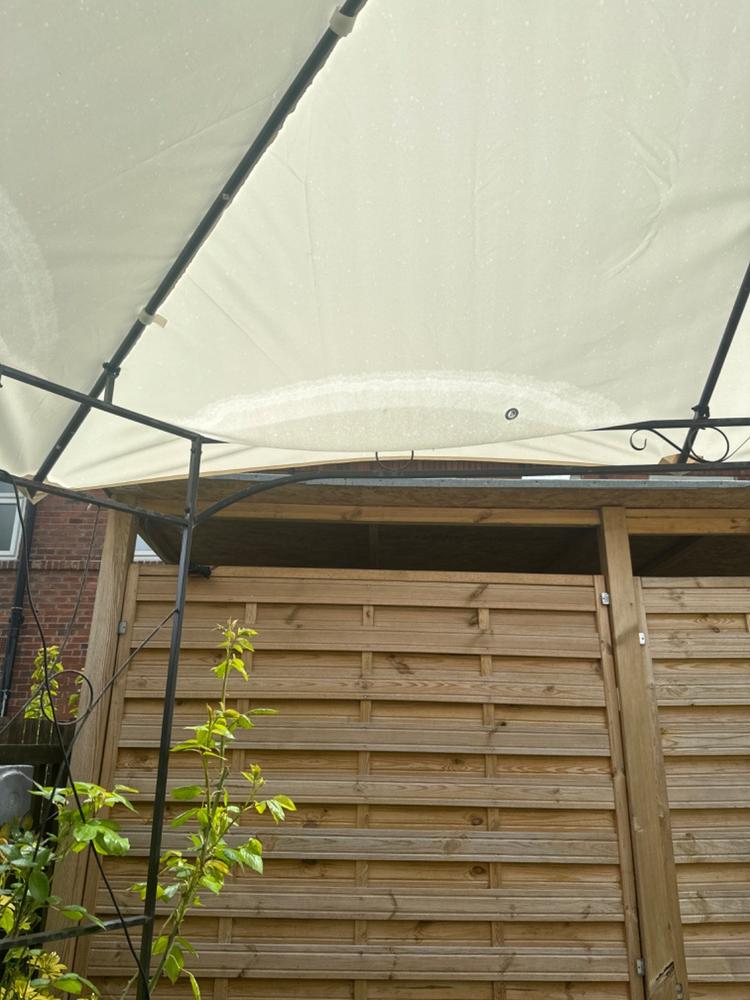 Canopy for 2.9m x 2.9m Aldi Gardenline Decorative Patio Gazebo - Two Tier - Customer Photo From Tony Ripley