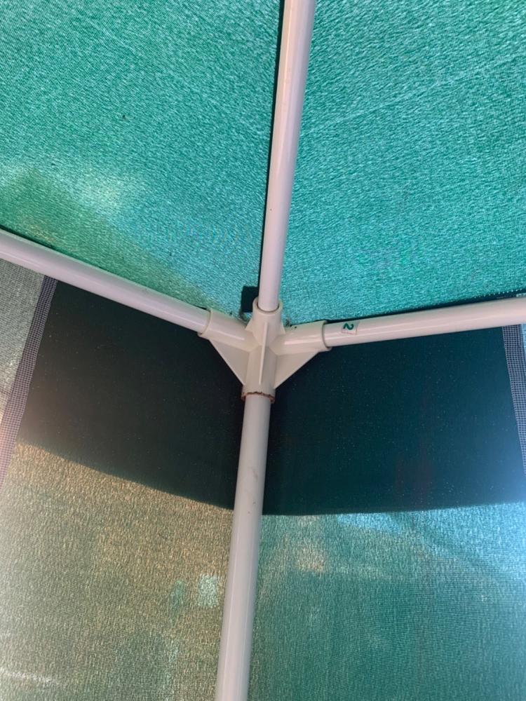 Roof Corner Connector (Hex Gazebo) - 4-Way - 20mm- 23mm- 26mm diameters - Customer Photo From Christine Harwood