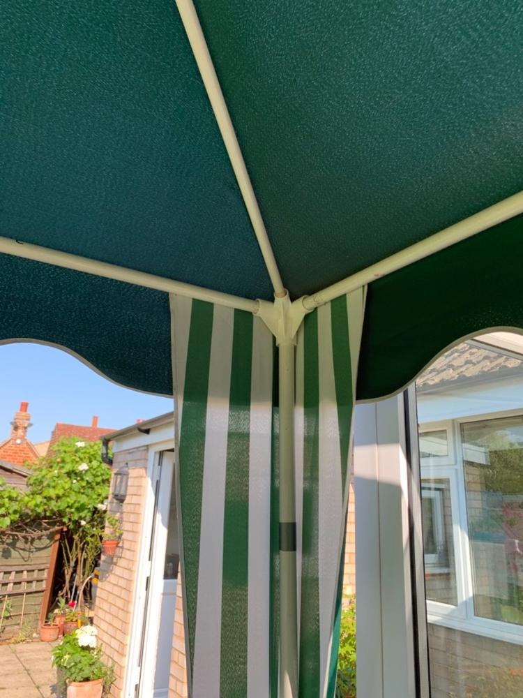 Foot / Base Plate for Self Assembly Gazebo (Straight Leg) - Customer Photo From Tim Redfearn