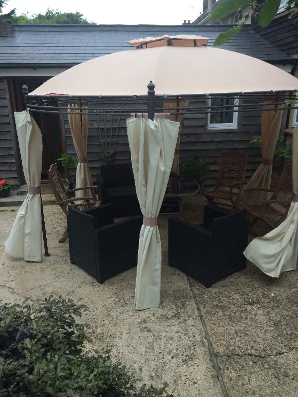CLEARANCE - Canopy for 3.5m Patio Gazebo - Two Tier - Customer Photo From Rita C.