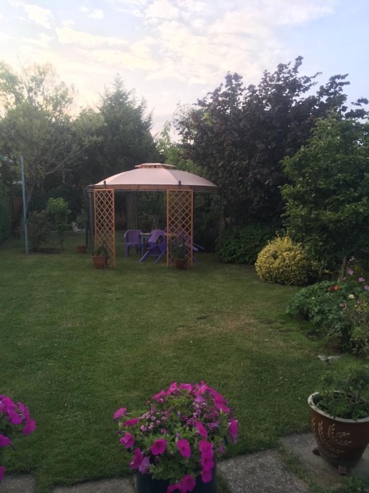 CLEARANCE - Canopy for 3.5m Patio Gazebo - Two Tier - Customer Photo From Anonymous