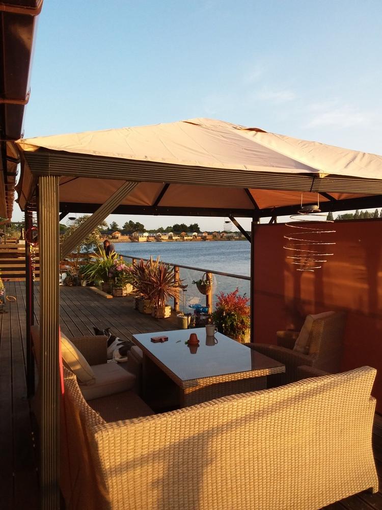 Canopy for 3m x 3m Camelot Full Steel Patio Gazebo - Single Tier - Customer Photo From Steve Croxford