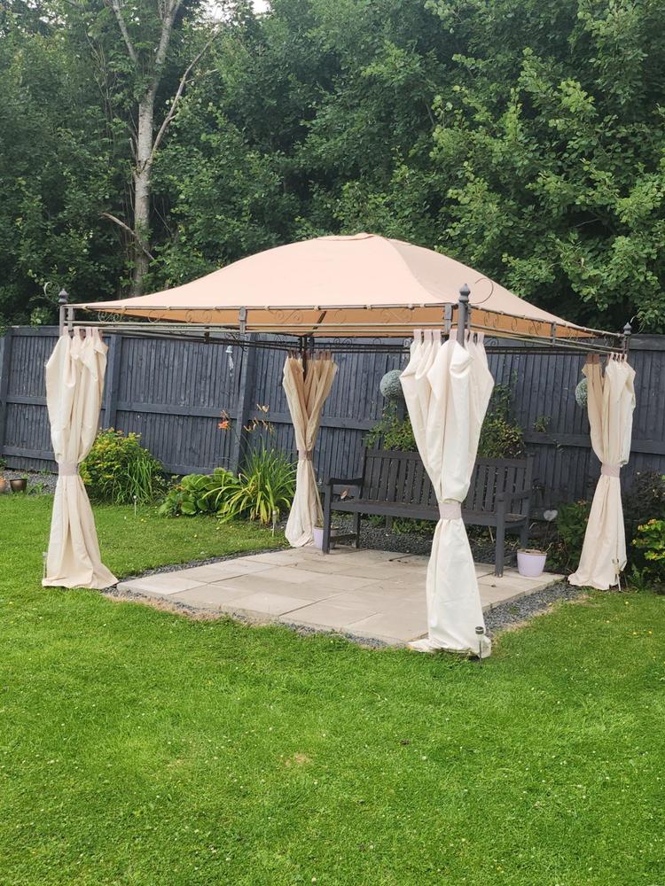 Canopy for 3m x 3m Camelot Regency/Regency Superior Square Patio Gazebo - Single Tier - Customer Photo From Anonymous