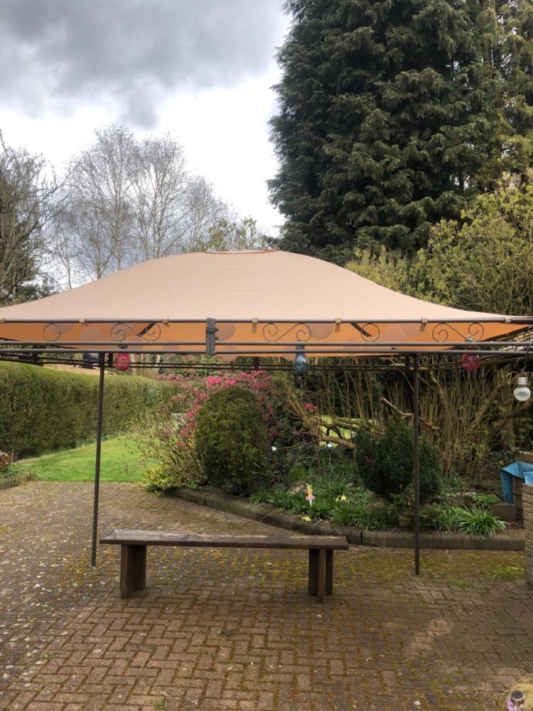 Canopy for 3m x 3m Patio Gazebo - Single Tier - Customer Photo From Anonymous