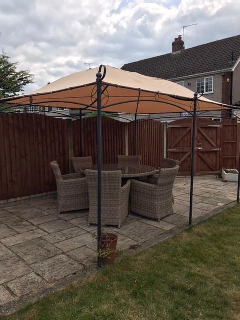Canopy for 3m x 4m Patio Gazebo - Single Tier - Customer Photo From Anonymous